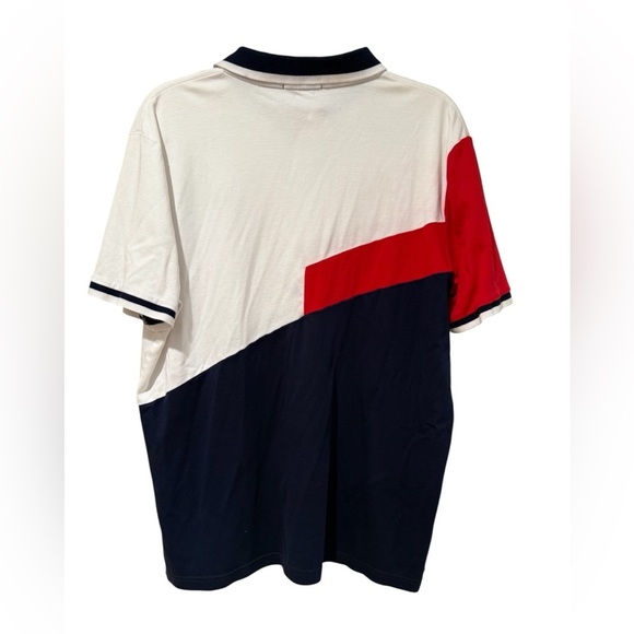 Ralph Lauren Men's Polo Shirt - Cream, Red, Navy EUC large - Picture 6 of 6